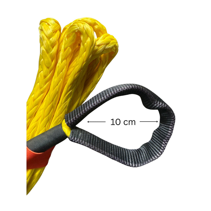 Afbeelding laden in galerieweergave, 8 mm UHMWPE Tow Rope 7.5 tonnes - 5 metres – view 2
