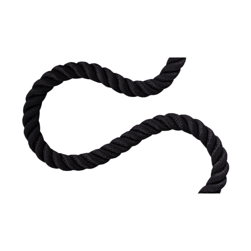 Bild in der Galerieansicht laden, Polypropylene 3-strand multifilament rope in black
